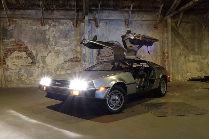 Back to the Future DeLorean